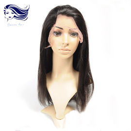 Chine Long synthétique de cheveux de perruques de dentelle d'Ombre Remy de Malaysian plein fournisseur
