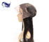 Long synthétique de cheveux de perruques de dentelle d'Ombre Remy de Malaysian plein fournisseur