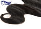 Cheveux moyens de fermetures de dessus de dentelle de partie, cheveux brésiliens de Remy de fermeture fournisseur