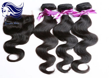 Chine Cheveux lâches péruviens de Vierge de vague de doubles prolongements de trame de cheveux fournisseur