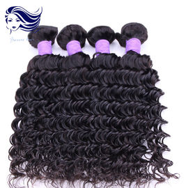 Chine Prolongements péruviens de cheveux de Vierge noire naturelle 12 pouces, paquets péruviens de cheveux fournisseur