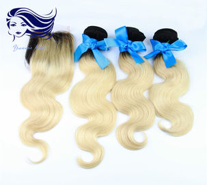 Chine Prolongements blonds de cheveux fournisseur