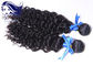 Cheveux bouclés d'armure de Vierge de cheveux malaisiens noirs naturels de Remy fournisseur