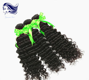 Cheveux non-traités de prolongements de cheveux de Vierge de l'Indien 100 16 pouces fournisseur