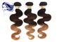 Catégorie colorée de cheveux de couleur d'Ombre de Brésilien de 3 tons/cheveux 7A d'Ombre fournisseur