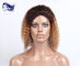 Chine Les perruques bouclées de dentelle d&#039;avant de cheveux court-circuitent la couleur d&#039;Ombre de perruques de cheveux exportateur