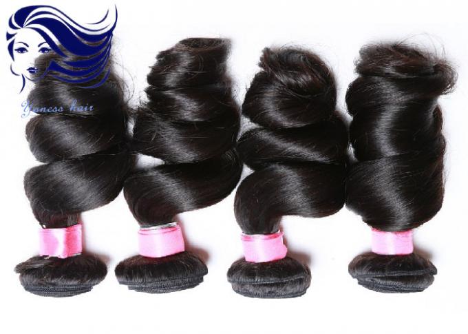 Les prolongements bouclés de cheveux de Vierge pour des femmes de couleur desserrent la vague