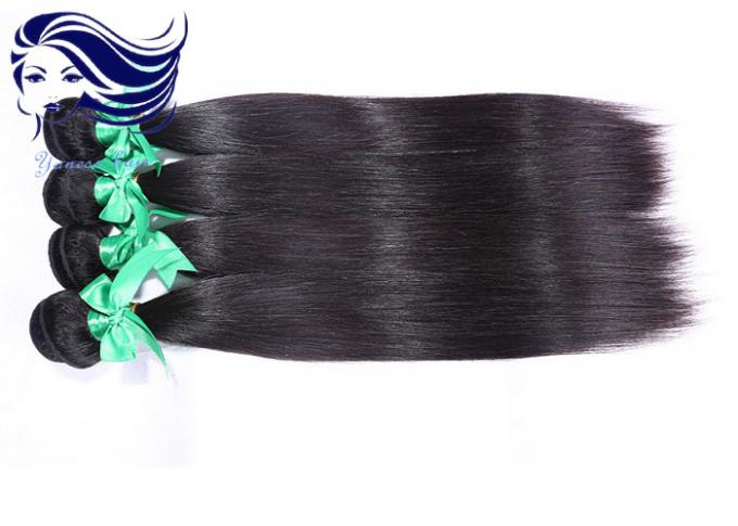 Paquets non-traités naturels de cheveux, prolongements indiens droits de cheveux