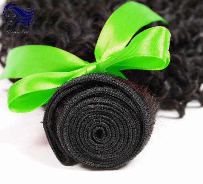 Cheveux micro de catégorie de la trame 8A de Vierge de prolongements indiens bouclés frisés de cheveux