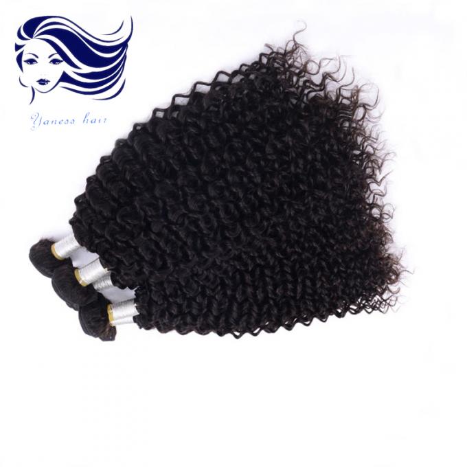 Embrouillez le double bouclé frisé de la catégorie 6A de Vierge de paquets libres de cheveux dessiné
