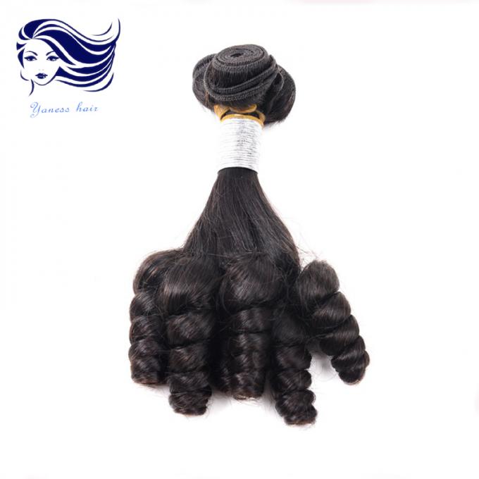 Coiffures malaisiennes de tante Fumi Hair Short Weave de Vierge pour les cheveux noirs