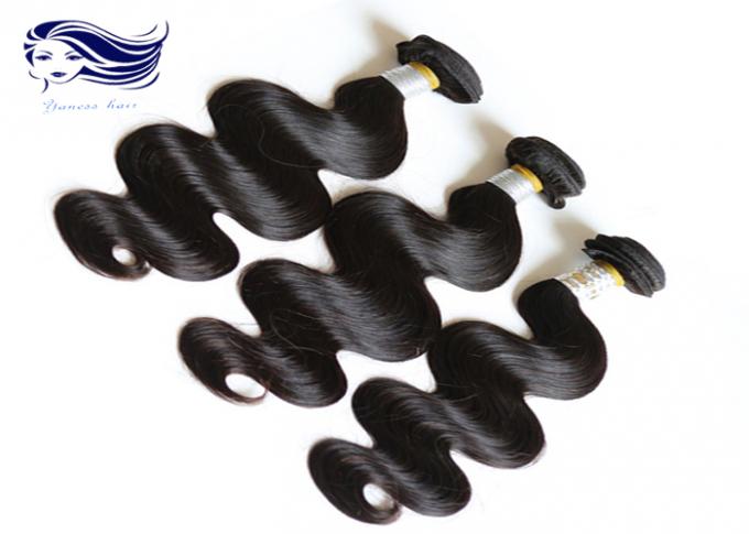 Prolongements brésiliens de cheveux d'embrouillement de corps de vague de Vierge libre de cheveux 8 pouces à 40 pouces